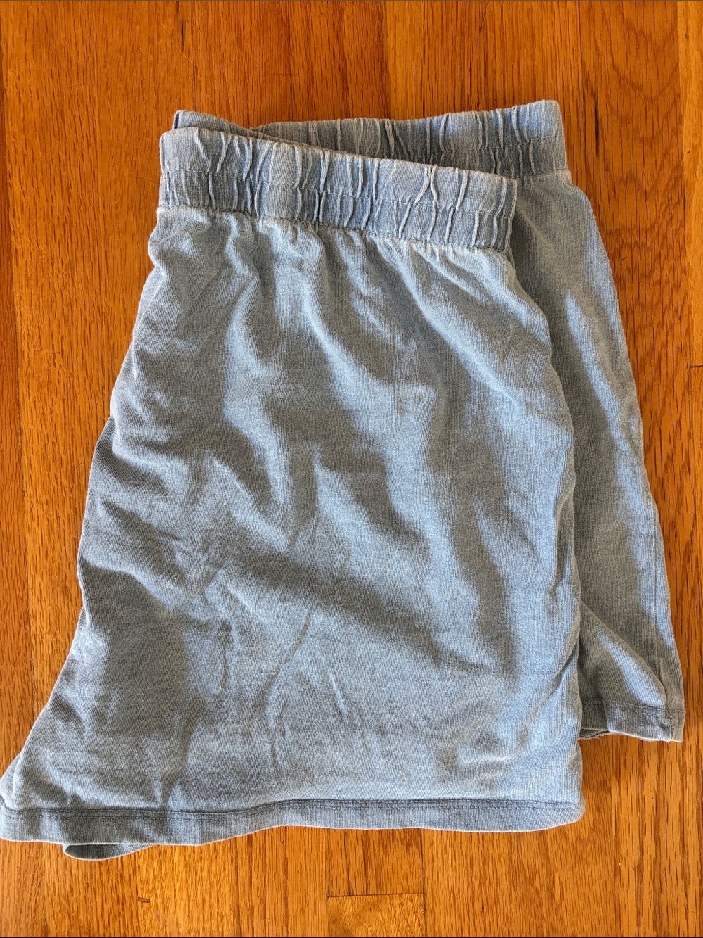 Z Supply Scout Jersey Denim Lounge Shorts Size Large
